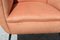 Fauteuils Orange Vintage par Gigi Radice pour Minotti Velluto, 1950, Set de 2 13