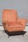 Fauteuils Orange Vintage par Gigi Radice pour Minotti Velluto, 1950, Set de 2 14