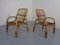 Fauteuils en Bambou, Italie, 1970s, Set de 2 5