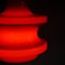 Lampe à Suspension Vintage Crimson en Verre, 1970s 10