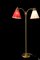 Two-Armed Floor Lamp, 1940s, Set of 3 13