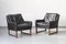 German Easy Chairs with Matching Hocker by Rudolf Glatzel for Kill International, 1960s, Set of 3, Image 2