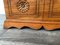 Small 20th Century Italian Oak Bench with Carved Decorations, 1950s 3