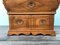 Small 20th Century Italian Oak Bench with Carved Decorations, 1950s 14