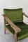 Chaises Mid-Century Vertes, 1960s, Set de 2 3