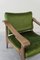 Grüne Mid-Century Stühle, 1960er, 2er Set 3