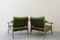 Chaises Mid-Century Vertes, 1960s, Set de 2 4