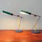 Vintage Multi-Colored Desk Lamps by Veneta Lumi, 1980s, Set of 2 2