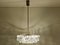 Lámpara de araña de cristal bañado en plata de Bakalowits & Sons, Imagen 1