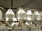 Lámpara de araña de cristal bañado en plata de Bakalowits & Sons, Imagen 10