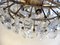 Lámpara de araña de cristal bañado en plata de Bakalowits & Sons, Imagen 6
