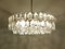 Silver-Plated Crystal Glass Chandelier By Bakalowits & Sons 5