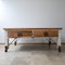 Antiker Bakers Prep Table aus Holz 1