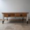 Antique Bakers Prep Table in Wood 10