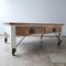 Antique Bakers Prep Table in Wood, Image 3