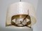 Mid-Century Brass Ceiling Lamp by Kaiser, Germany, 1960s, Image 2