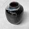Taishō Period Black Glazed Shigaraki Vase, Japan, 1890s 5