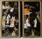 Chinese Lacquered Panels by P. Bingheng, 1955, Set of 2 1