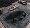 Small Ted Masterpiece Nero Ash Table by Greyge, Image 3