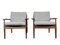 Set of Vintage Teak Armchairs by Svend Aage Eriksen for Glostrup, 1970s 1