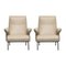 Mid-Century Italian Caramel Leather Armchairs Model Delfino by Erberto Carboni for Arflex, Set of 2 2