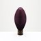 Vintage Italian Bronze, Glass and Iridescent Purple Enamel Spherical Vase from Studio Del Campo, 1960s, Image 4