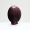 Italienische Vintage kugelförmige Vase aus Bronze, Glas & Lila Emaille von Studio Del Campo, 1960er 3