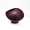 Vintage Italian Bronze, Glass and Iridescent Purple Enamel Spherical Vase from Studio Del Campo, 1960s 2