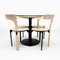 Vintage Hockey Stick Compact Dining Set by Kerstin Bartlmaefor for Casala, 1990s, Set of 5, Image 3