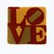 Decorative Fall Love Art Rug by Robert Indiana, 2006, Image 1