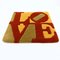 Decorative Fall Love Art Rug by Robert Indiana, 2006, Image 2