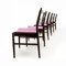 Dining Chairs in Dark Stained Beech in the style of Niels Otto Moller, 1960s, Set of 6 2