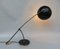 Large Table Lamp in Brass & Anthracite, Italy, 1950s, Image 6