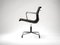 Vintage Aluminium Group Ea108 Swivel Office Desk Chairs in Black Hopsack by Eames for Vitra, 1990s, Image 9