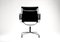 Vintage Aluminium Group Ea108 Swivel Office Desk Chairs in Black Hopsack by Eames for Vitra, 1990s 7