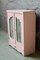 Bohemian Pink Pharmacy Cabinet, 1940s 3