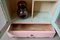 Bohemian Pink Pharmacy Cabinet, 1940s 10