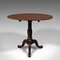 Antique Tilt Top Occasional Table in Oak, 1780 1