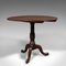 Antique Tilt Top Occasional Table in Oak, 1780 4