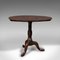 Antique Tilt Top Occasional Table in Oak, 1780 5