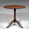 Antique English Tilt Top Table, 1870 3