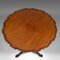 Antique English Tilt Top Table, 1870 9