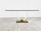 Vintage Arch Coffee Table in Acrylic and Brass from Belgo Chrom, 1970s 10