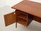 Mid-Century Schreibtisch aus Teak, 1960 10