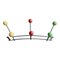 Space Age Iron & Wood Coat Rack, Image 7