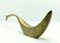 Mid Century Swan Sculpture in Brass, 1960s 6