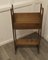 Arts and Crafts Oak Slope-Shelf Bookcase with Shelf, 1940s 4