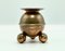 Copper Sphere Candleholder from Gusum Bruk, 1920s, Image 1