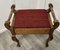 Edwardian Walnut Piano Stool, 1900s 2