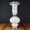 Vintage Italian White Table Lamp, 1980s 1